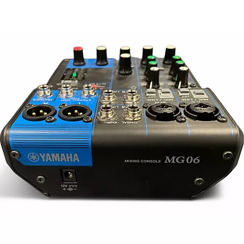 Used Yamaha MG06 Unpowered Mixer