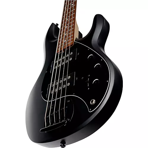 Sterling by Music Man StingRay 5 RAY5 HH Bass Stealth Black