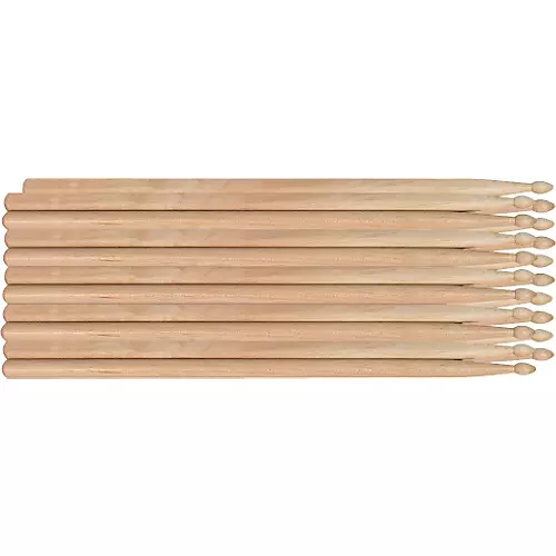 Musician's Gear Hickory Drum Sticks 10-Pack