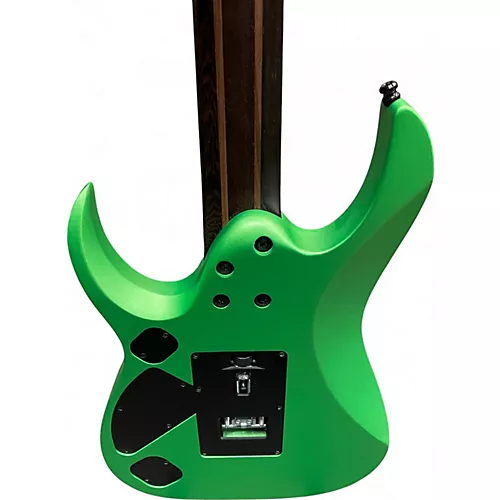 Used Ibanez RGD70ALNB Green Solid Body Electric Guitar Green