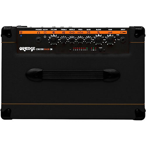 Orange Amplifiers Crush Bass 50 50W 1x12 Bass Combo Amplifier Black
