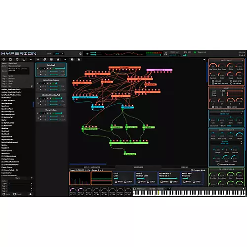 Tracktion Wavesequencer Hyperion Modular Synth Plug-In