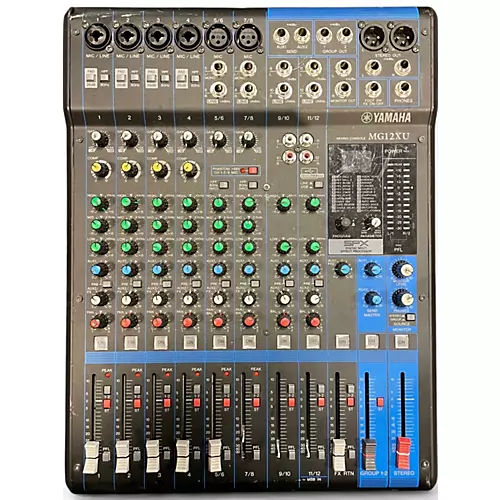 Used Yamaha MG12XU Unpowered Mixer