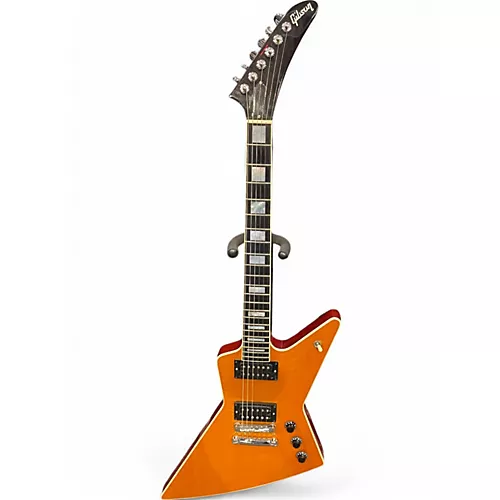 Used 2002 Gibson Explorer Pro Natural Solid Body Electric Guitar Natural