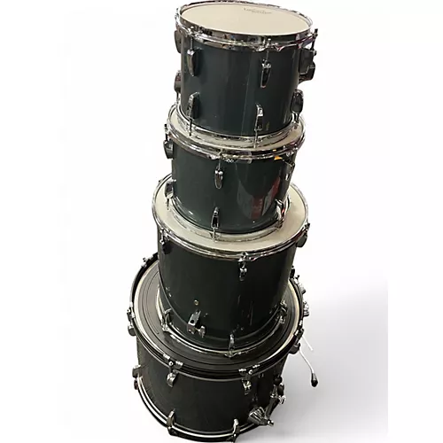 Used Pearl 4 Piece Roadshow Blue Drum Kit Blue