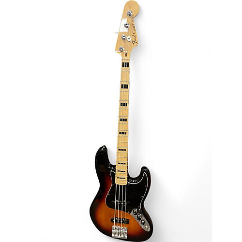 Used Fender Geddy Lee Signature Jazz Bass Black Electric Bass Guitar Black