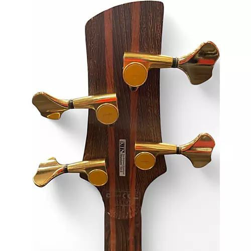 Used 2012 Ibanez Prestige SR5000 Natural Electric Bass Guitar Natural