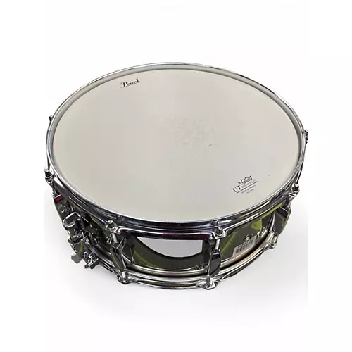 Used Pearl 14in Steel Shell Steel Gray Drum Steel Gray 33