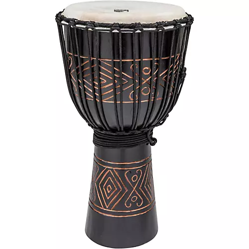 Toca Street Series Black Onyx Djembe Small