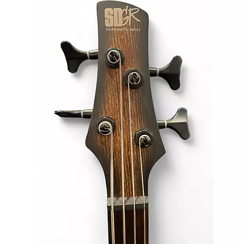 Used Ibanez SR600E Brown Sunburst Electric Bass Guitar Brown Sunburst