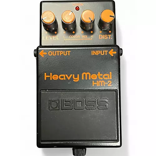 Used BOSS HM2 Heavy Metal Effect Pedal