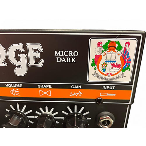 Used Orange Amplifiers Micro Dark 20W Tube Guitar Amp Head