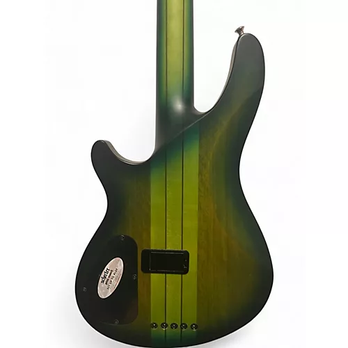 Used Schecter Guitar Research DANIEL FIRTH HELLRAISER EXTREME CTHULU BURST Electric Bass Guitar CTHULU BURST