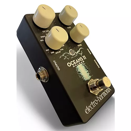 Used Electro-Harmonix Oceans 11  Reverb Effect Pedal