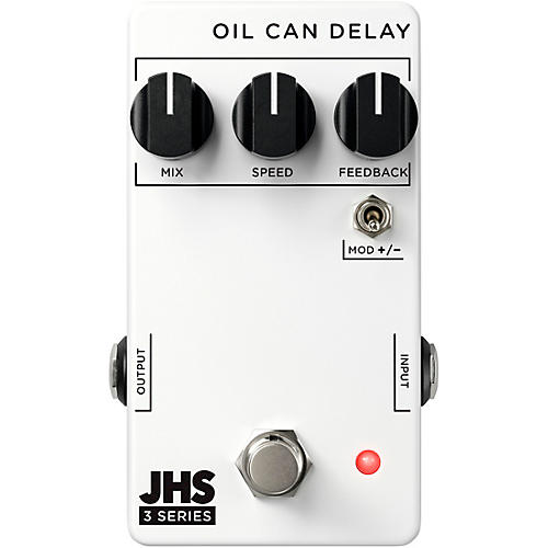 JHS 3 Series Oil Can Delay Effects Pedal White