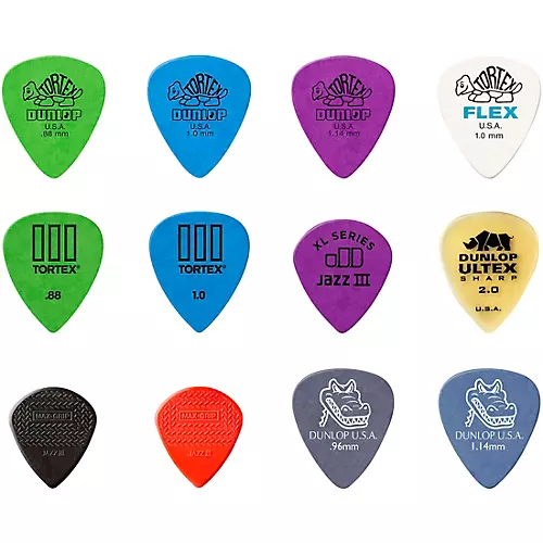 Dunlop Electric Variety 12 Pack Picks