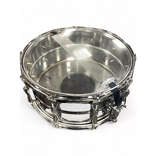 Used Yamaha 14in Stage Custom Steel Snare Steel Drum Steel 33