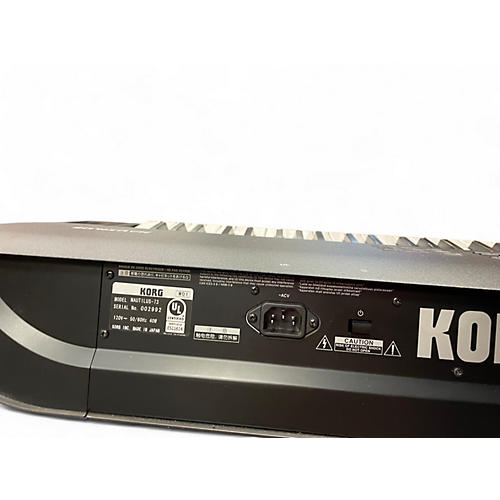 Used KORG Nautilus 73 Keyboard Workstation