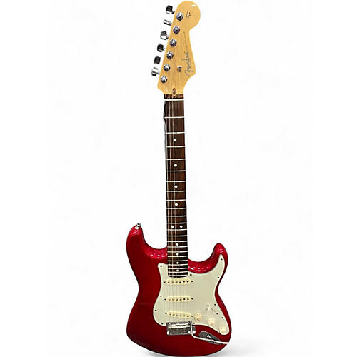Used Fender American Standard Stratocaster red Solid Body Electric Guitar red