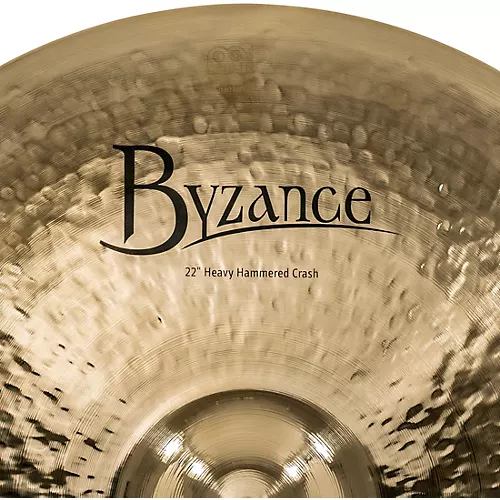 MEINL Byzance Brilliant Heavy Hammered Crash Cymbal 22 in.