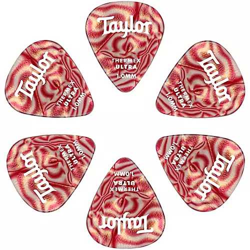 Taylor Premium 351 Thermex Ultra Picks 1.0 mm 6 Pack