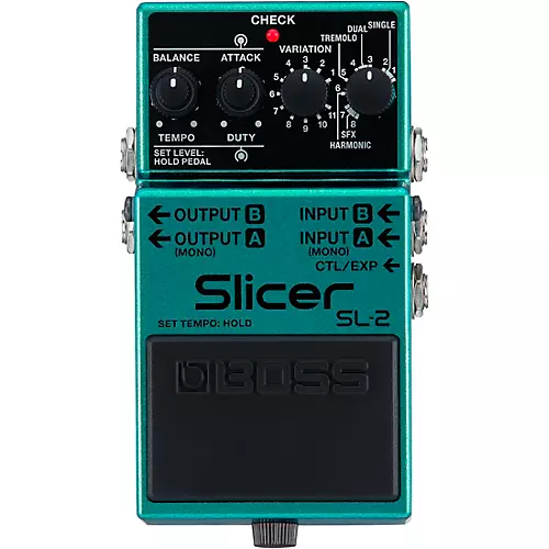 BOSS SL-2 Slicer Effects Pedal Mint Green