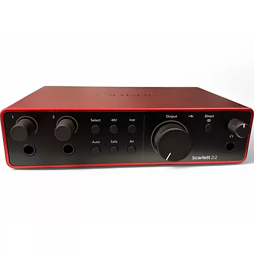 Used Focusrite Scarlett 2i2 Audio Interface