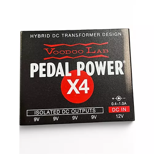 Used Voodoo Lab PEDAL POWER X4 Power Supply