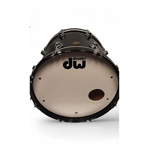 Used DW 5 piece Jazz Series Shell Pack Black Drum Kit Black