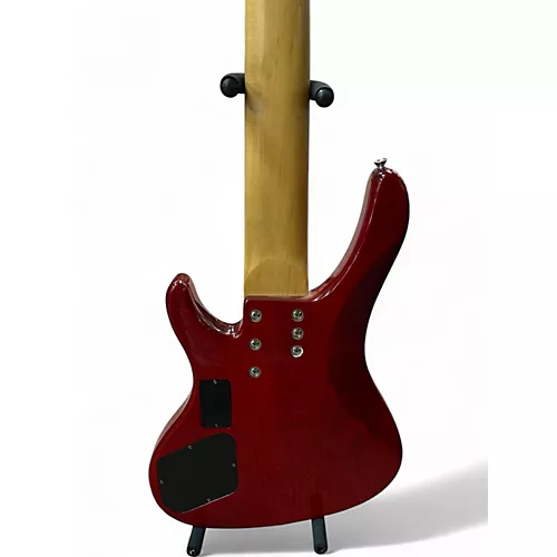 Used Washburn XB-600 Red Electric Bass Guitar Red