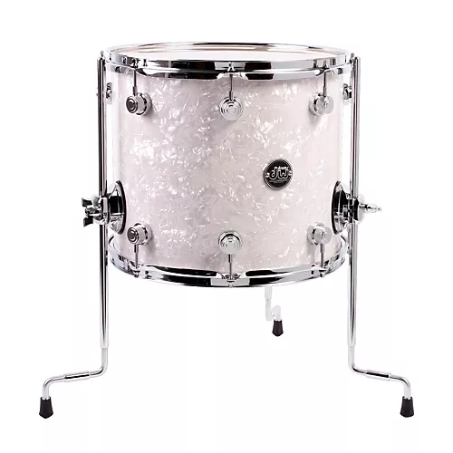 DW Performance Series Floor Tom White Marine 14 x 12 in.