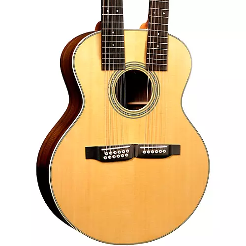 Martin Grand J-28E DN Double-Neck Acoustic-Electric Guitar Natural