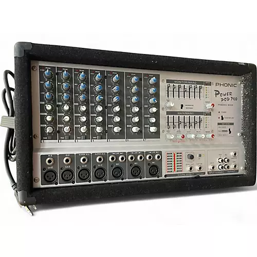Used Phonic Power Pod 740 Powered Mixer