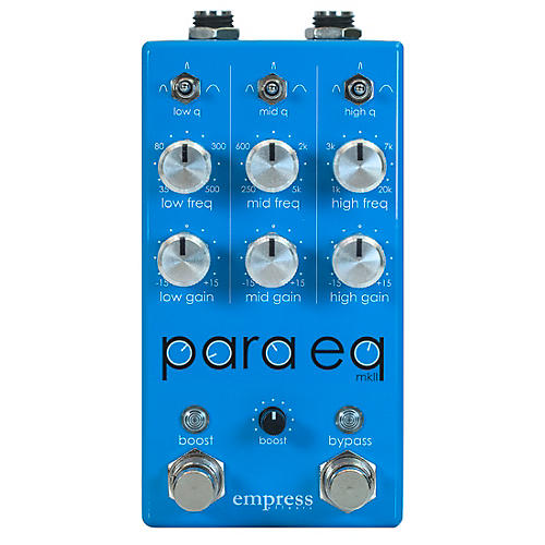 Empress Effects ParaEq MKII Effects Pedal Blue