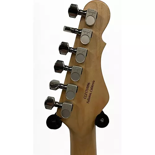 Used 2017 G&L Fallout Left Handed Antique White Electric Guitar Antique White