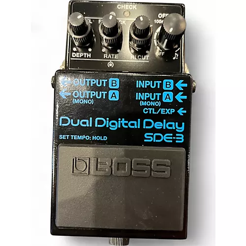 Used BOSS SDE3 Effect Pedal