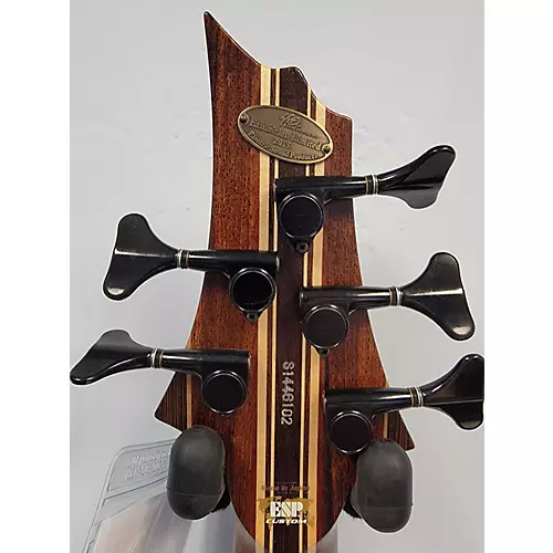 Used 2015 ESP FRX EXHIBITION LIMITED BASS Walnut Electric Bass Guitar Walnut