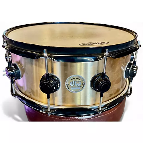 Used DW 5X14 Collector's Series Snare Cast Bronze Drum Cast Bronze 8
