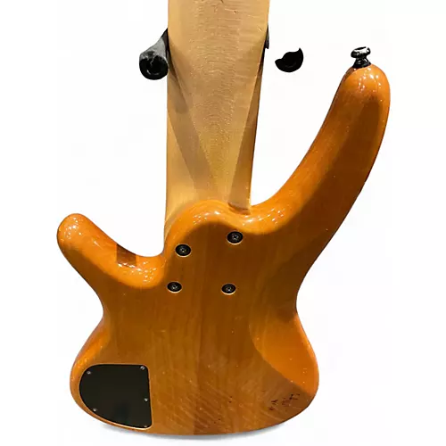 Used Ibanez sr406 Natural Electric Bass Guitar Natural