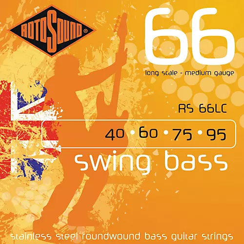 Rotosound RS66LC Long Scale Swing Bass Strings