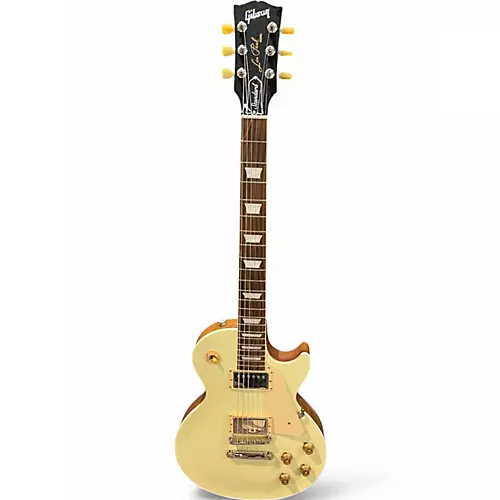 Used Gibson Les Paul Standard White Solid Body Electric Guitar White