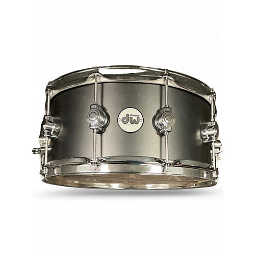 Used DW 14X6.5 Design Series Snare Satin Black Drum Satin Black 213