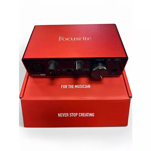 Used Focusrite Scarlett Solo Audio Interface