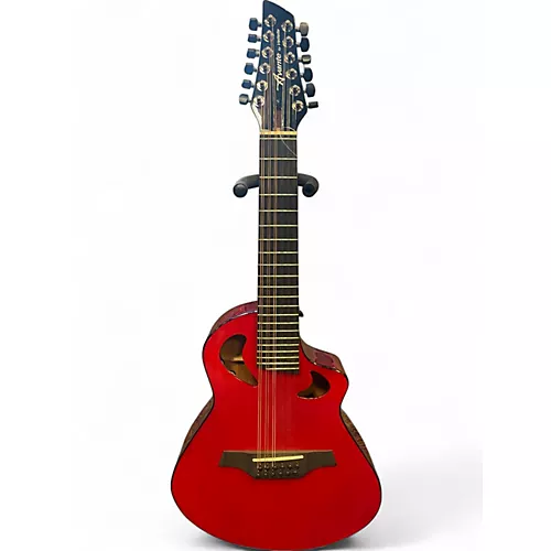 Used Avante gryphon 12 red 12 String Acoustic Electric Guitar red