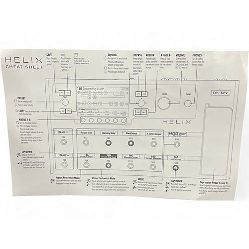 Used Line 6 Helix Effect Processor