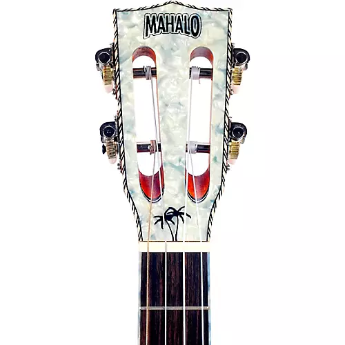 Mahalo Pearl Series Baritone Ukulele with Gig Bag Natural