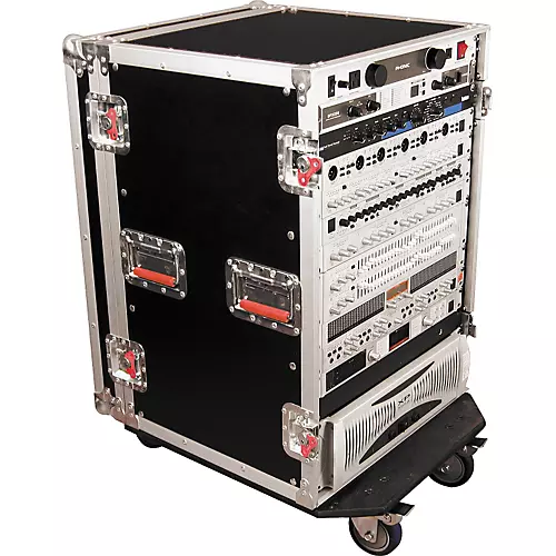 Gator G-Tour Rack Road Case with Casters 16 Space