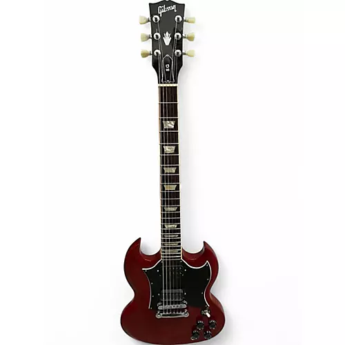 Used Gibson SG Standard Cherry Solid Body Electric Guitar Cherry