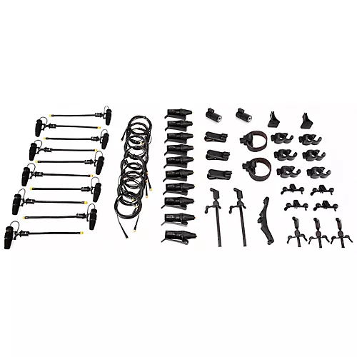 DPA Microphones 4099 CORE Rock Touring Kit With 10 Mics and Accessories, Extreme SPL