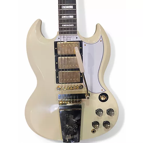 Used Gibson Custom 1963 Reissue SG Custom White Solid Body Electric Guitar White